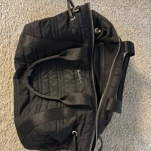 Kylie and Kendall Black Duffel/ Travel Bag